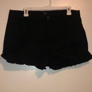 Black shorts